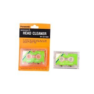 Vintage Panasonic Microcassette Head Cleaner RP-9070MC Set Of 2 Made In Japan